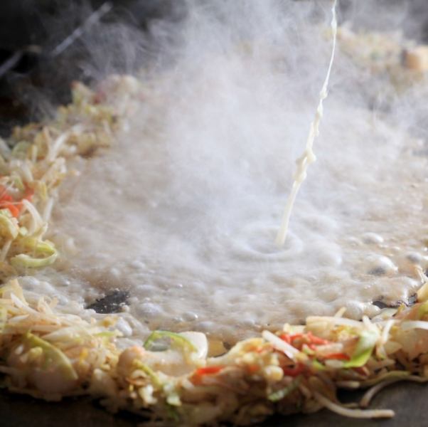 ライブ感満載のもんじゃ