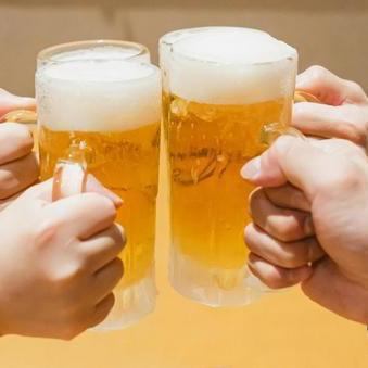 ビールあり単品飲み放題30分あたり660円（税込）勿論延長可能！