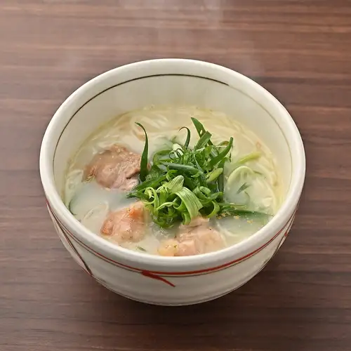 鶏そば 白湯・かぼす胡椒