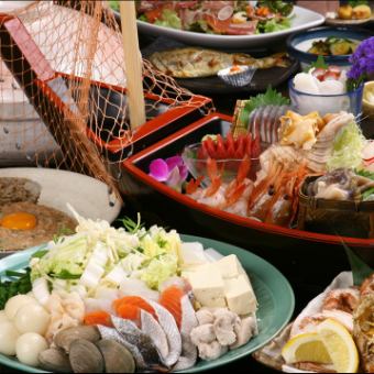 [Isokane Winter Seafood 5,500 yen course] 9 dishes in total, 120 minutes all-you-can-drink included