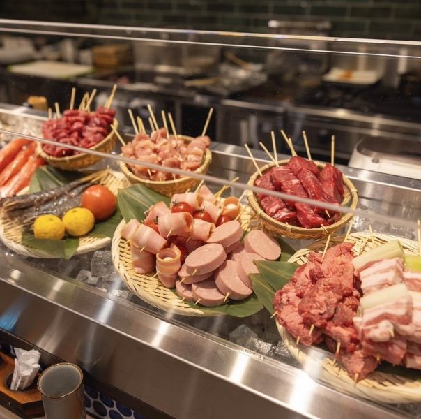自慢の炉端料理も盛り沢山！