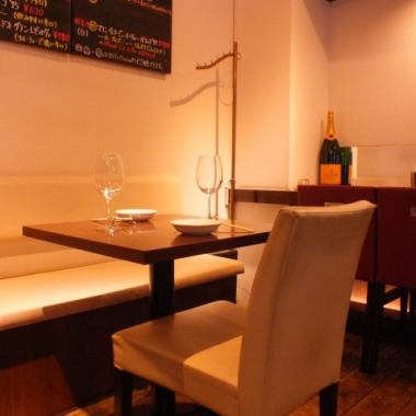 【Inside the spacious interior with a feeling of cleanliness】 Since we have prepared a wealth of tables, we respond in various situations ◎ It is an adult casual Italian in a stylish store with a sense of cleanliness ◆