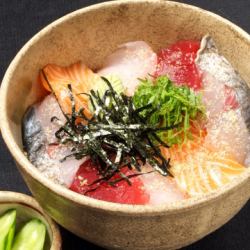 海鮮ミニ漬け丼