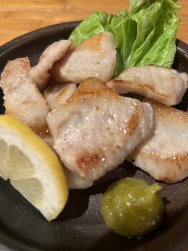 豚トロ塩焼柚子こしょう