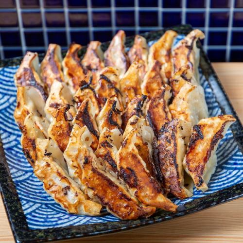 ジューシーな肉汁焼餃子!