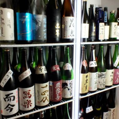 [1] All-you-can-drink 18 kinds of local sake from all over the country 2 hours 4400 yen ⇒ 2650 yen (tax included) *All-you-can-drink Japanese sake only