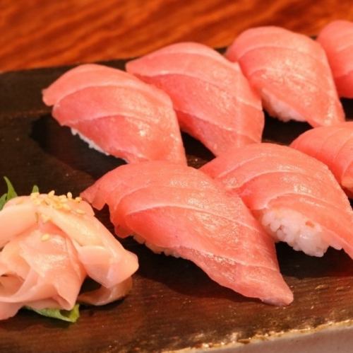 「自慢の鮪」