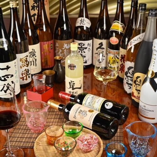 种类丰富的清酒