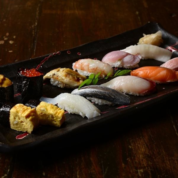 【口福の極み】特上寿司(十二貫)