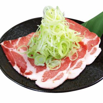 安地斯高原鹽蔥豬裡肌（鹽味噌、辣味噌、羅勒、柚子胡椒調味）