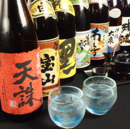 Enjoy authentic shochu and sake