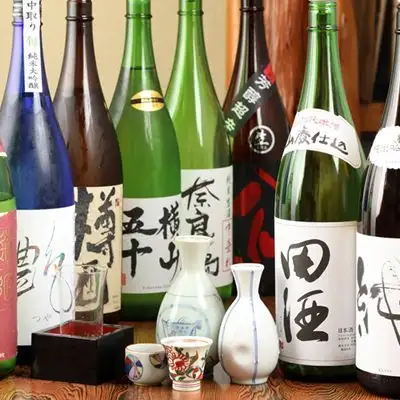 We have a large selection of sake and shochu available.