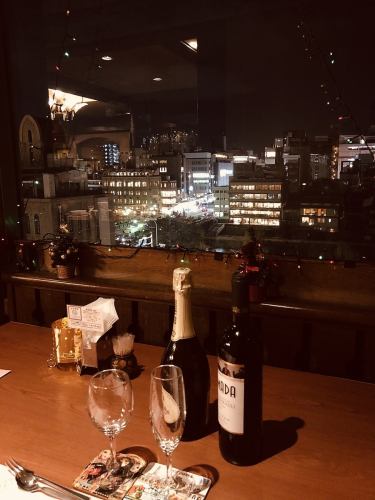 【夜景が綺麗なレストラン】豊富な宴会コースは飲み放題付き♪全13種類！お客様に合うプランが見つかる☆