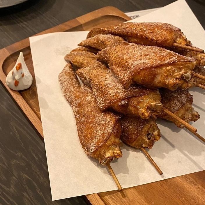 日～木曜日限定！名物のふく手羽食べ放題コースをご用意！！