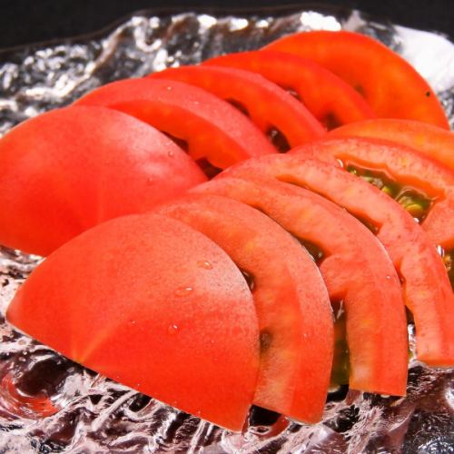 whole tomato slice