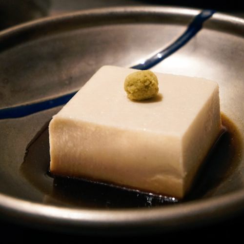 Mysterious sesame tofu