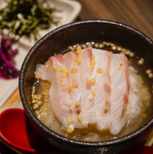 鳴門鯛茶漬け