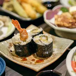 海老天むす