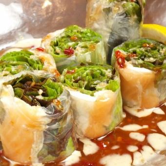 冷しゃぶ胡麻ドレサラダ