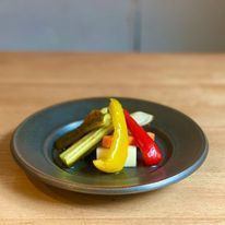 Homemade pickled vegetables