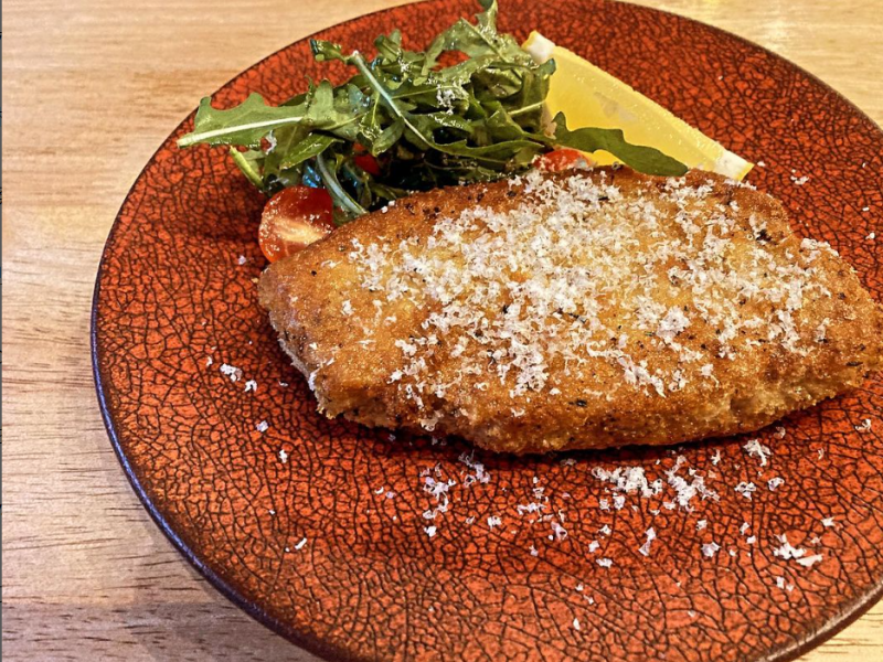 Milanese-style pork loin cutlets from the prefecture