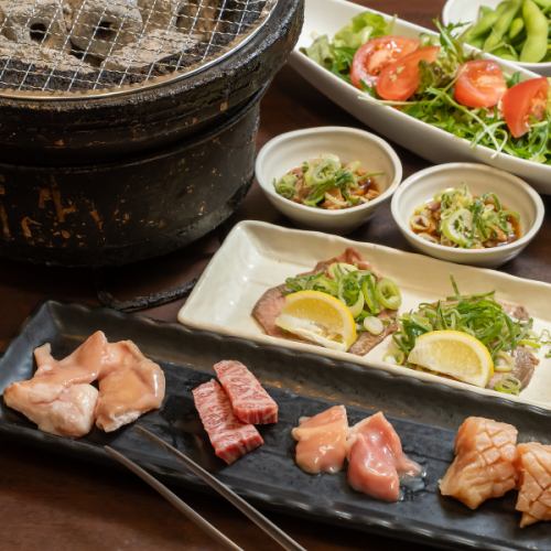 ★厳選素材の七輪焼肉