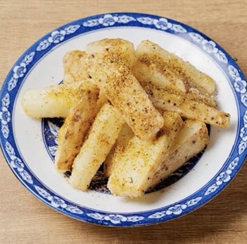 黒七味香る長芋揚げ