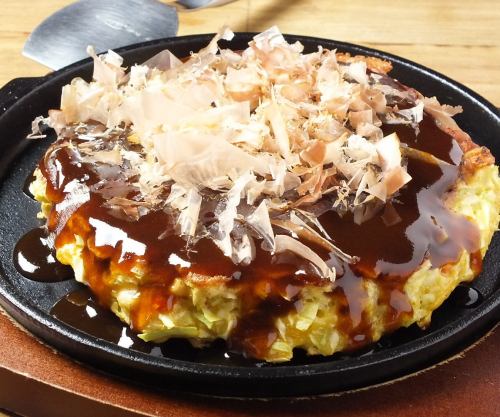 Okonomiyaki (pork balls)