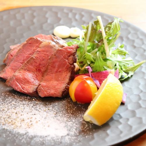 [Hinoki specialty!] Harami steak 100g tax-included 1430 yen