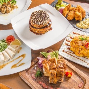 お肉やお野菜の焼きものメニューを豊富にご用意しております♪