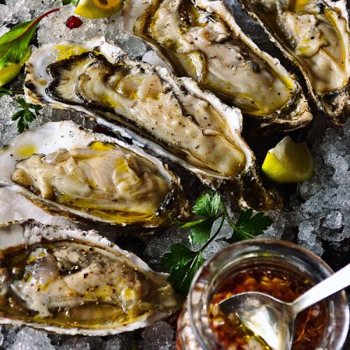 Raw oysters or grilled oysters