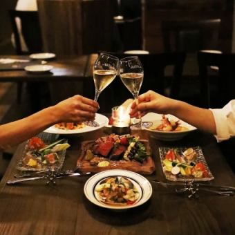 ☆SPECIAL Anniversary Course☆ Message plate included [7 dishes total] \8,500-2~4 persons