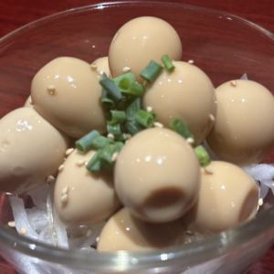 うずら卵の醤油漬け