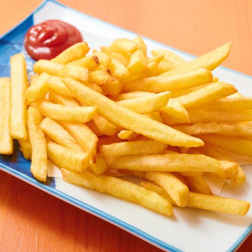 地鶏の唐揚げ/ポテトフライ