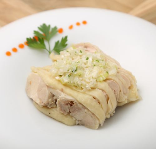 Steamed chicken cold dishes