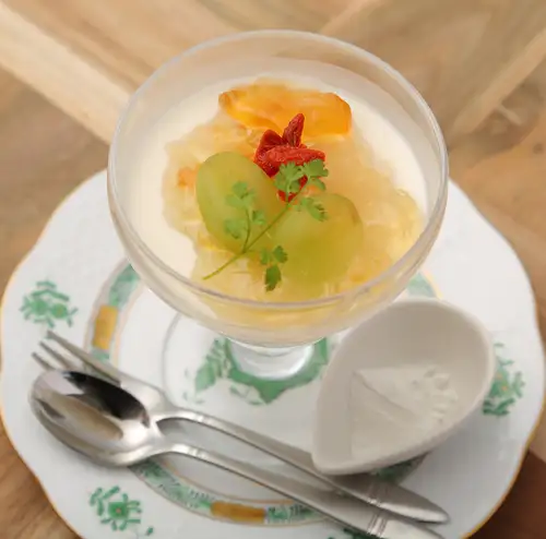 杨贵妃的杏仁珍珠豆腐