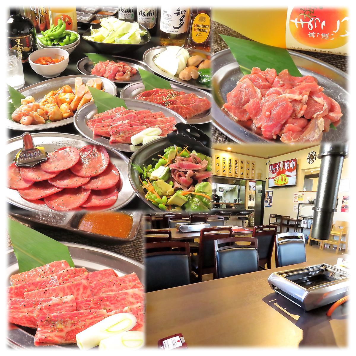 ≪Open until midnight! ≫ You can enjoy fresh and rare roasted meats ★