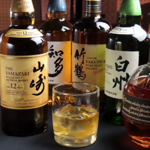 ◆種類豐富的日本酒◆