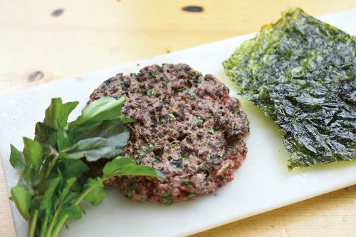 黒毛和牛のなめろう