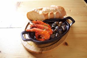 マッシュルームのアヒージョ