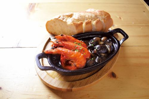 マッシュルームのアヒージョ