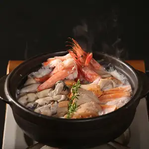 奢華!生蠔安康魚肝海鮮火鍋