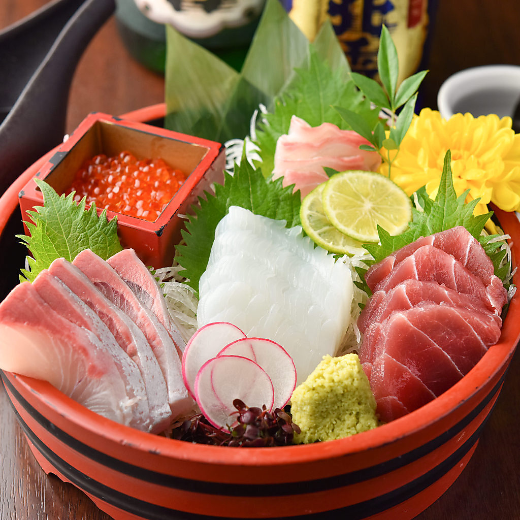 【完全個室完備】少人数から最大80名様まで団体宴会可能!!旨い魚が酒を美味しくする