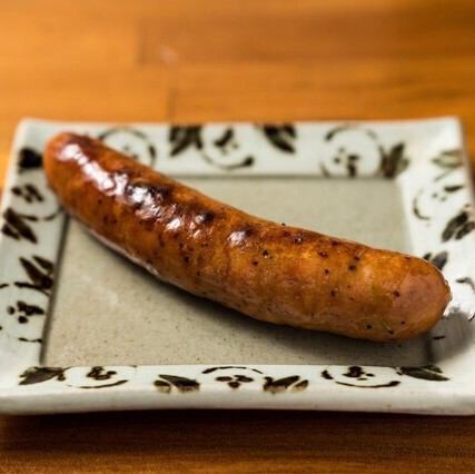 【温】ソーセージ炭で焼いたん
