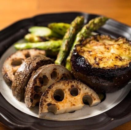 本日のおすすめ焼野菜3種