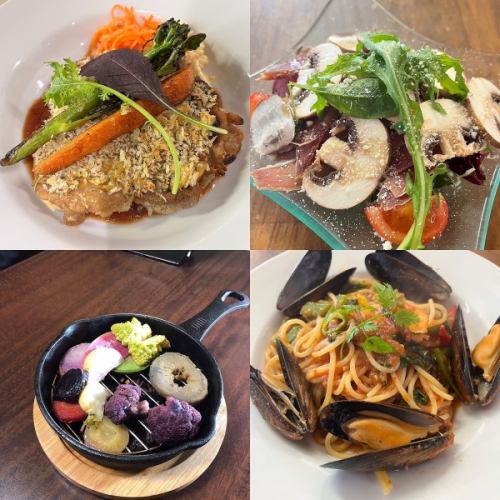 七道菜套餐，含無限暢飲