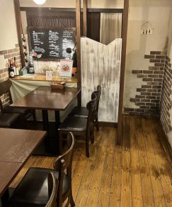 仕切りを利用して、半個室風の空間も作れます。