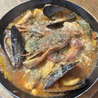 魚介と野菜のブイヤベース