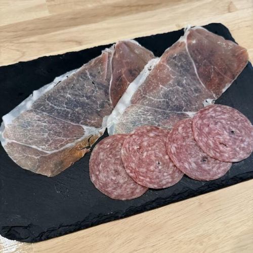 ☆生ハムとサラミ