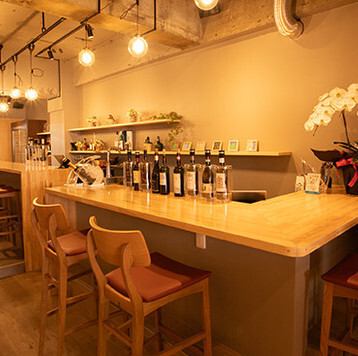 店名に込めたメッセージ「休息」を与える心に和む空間◎